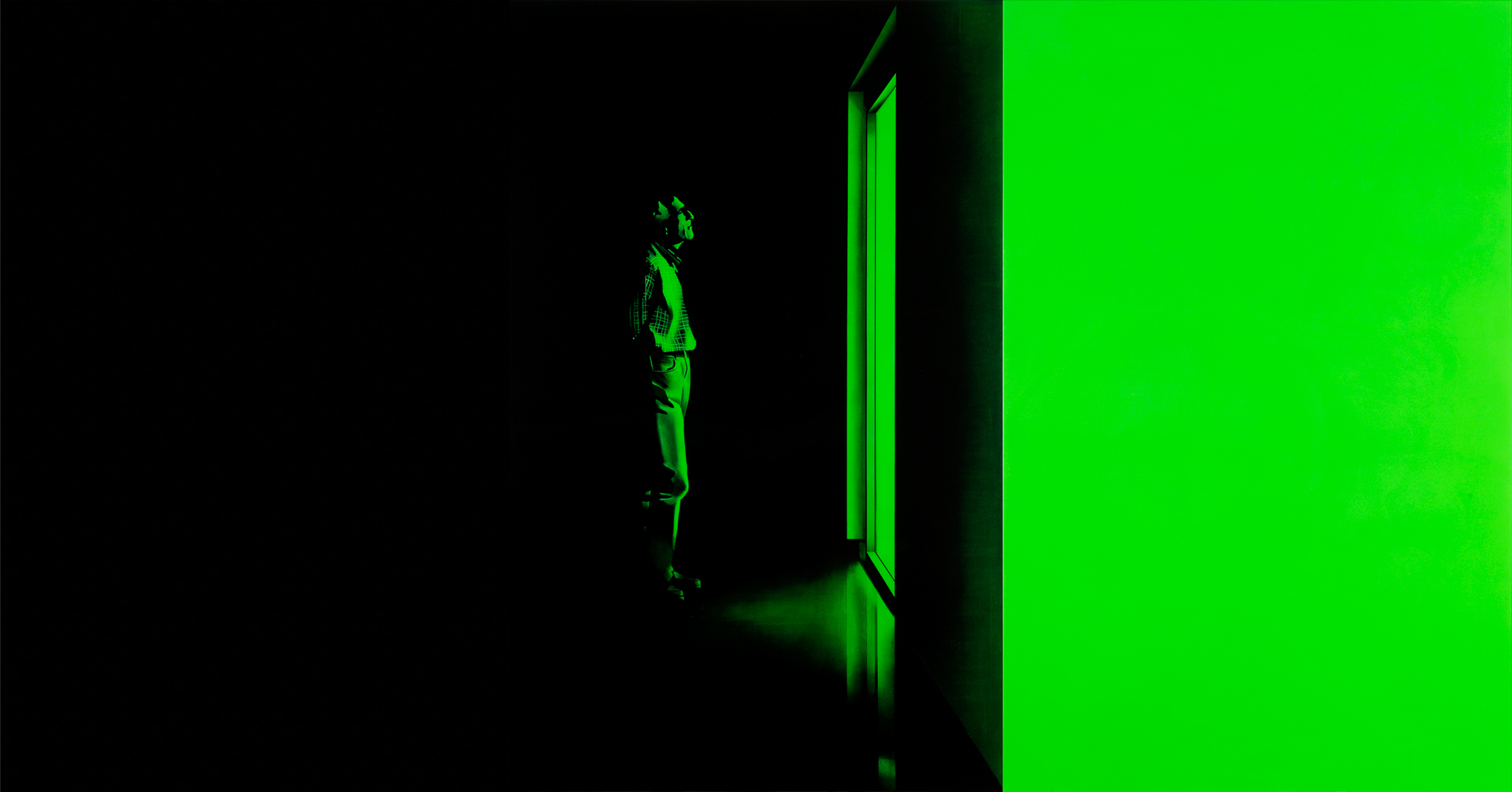 Tirando del hilo. Díptico, técnica mixta sobre tabla, 195x300 cm, 2008