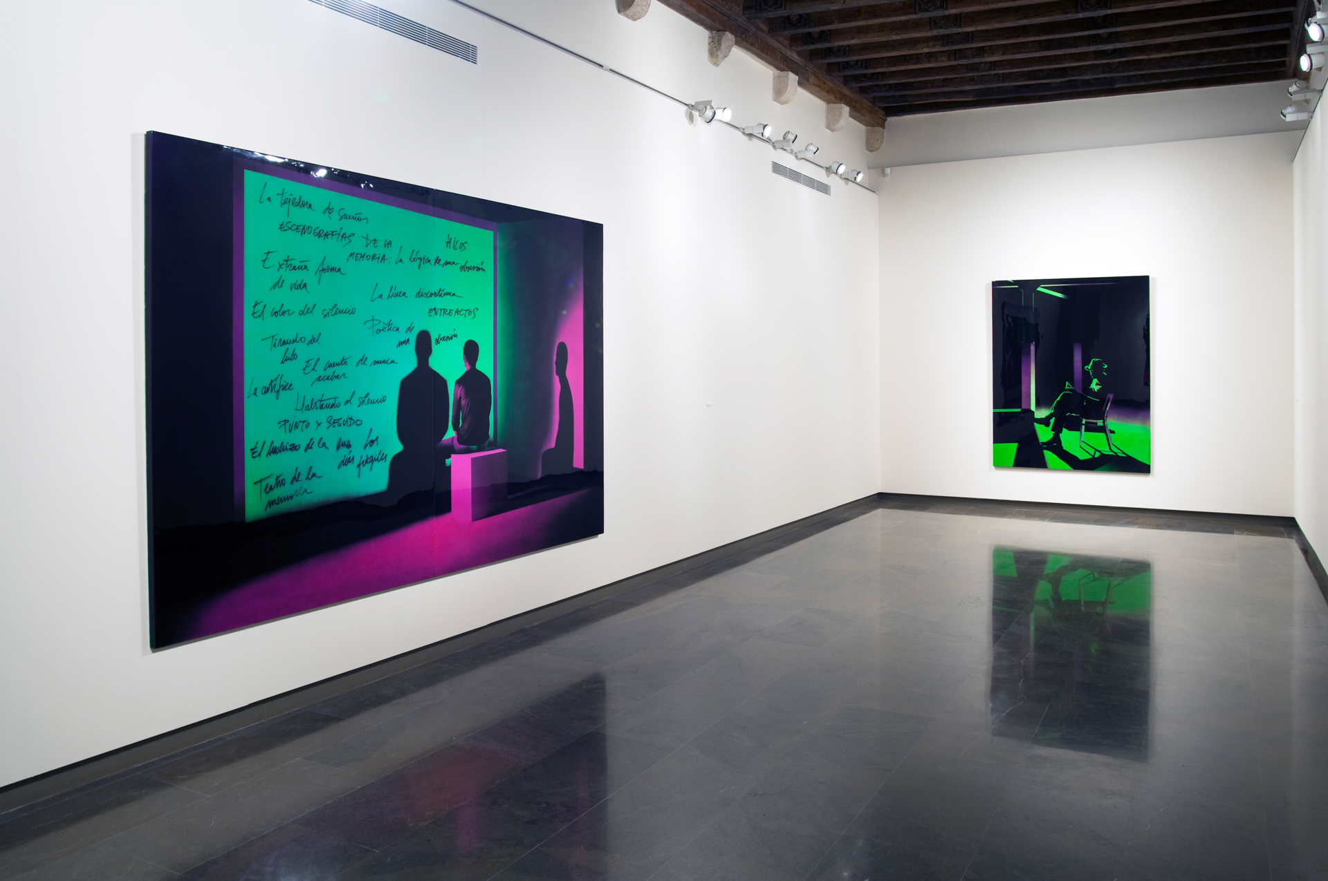 20- Instalación. Escenografías de la memoria: la lógica de una obsesión. Centre d’Art Contemporani. Fundación Chirivella Soriano. Palau Joan de Valeriola. Valencia. 2008