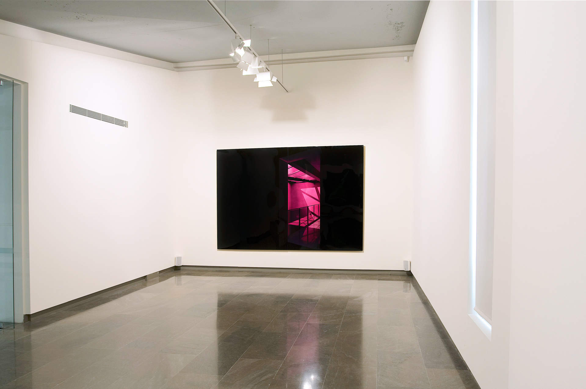 6- Historia de una escalera I. Técnica mixta sobre tabla, 125X190 cm, 2008